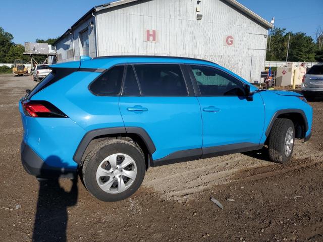 2T3G1RFV0KC005038 - 2019 TOYOTA RAV4 LE Bleu photo 3