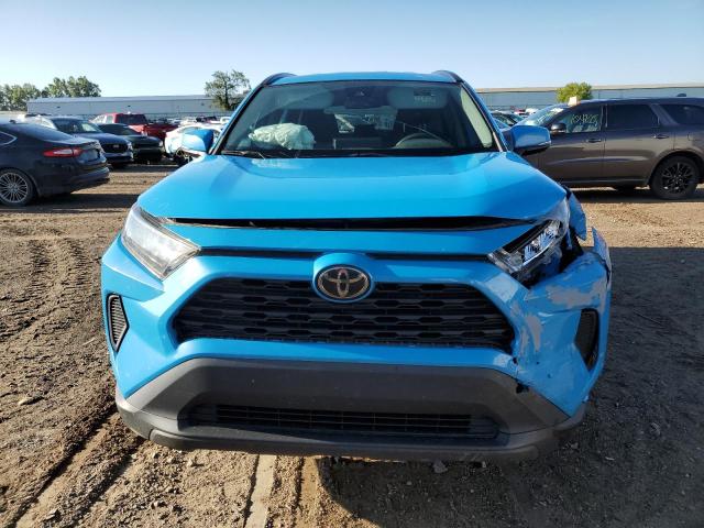 2T3G1RFV0KC005038 - 2019 TOYOTA RAV4 LE Bleu photo 5