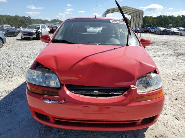 KL1TJ62614B162378 - 2004 CHEVROLET AVEO LS 红色 照片 5