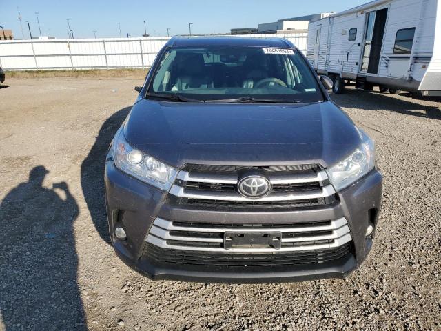 5TDJZRFH0KS604188 - 2019 TOYOTA HIGHLANDER SE SILVER photo 5