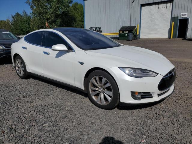 5YJSA1E25GF128560 - 2016 TESLA MODEL S GRAY photo 4