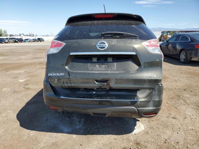 KNMAT2MT2GP725970 - 2016 NISSAN ROGUE S CHARCOAL photo 6