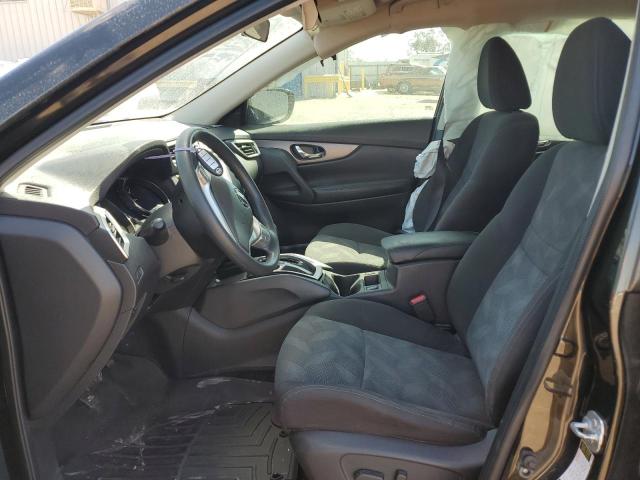 KNMAT2MT2GP725970 - 2016 NISSAN ROGUE S CHARCOAL photo 7