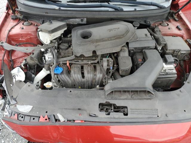 5NPE34AF7KH790183 - 2019 HYUNDAI SONATA LIMITED RED photo 11