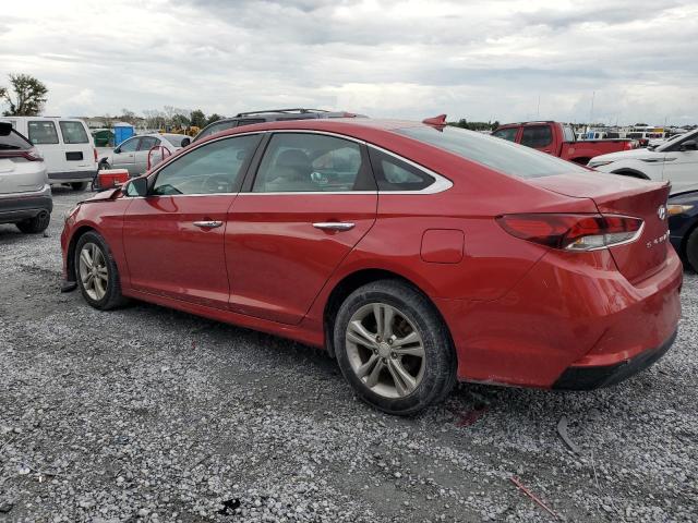 5NPE34AF7KH790183 - 2019 HYUNDAI SONATA LIMITED RED photo 2