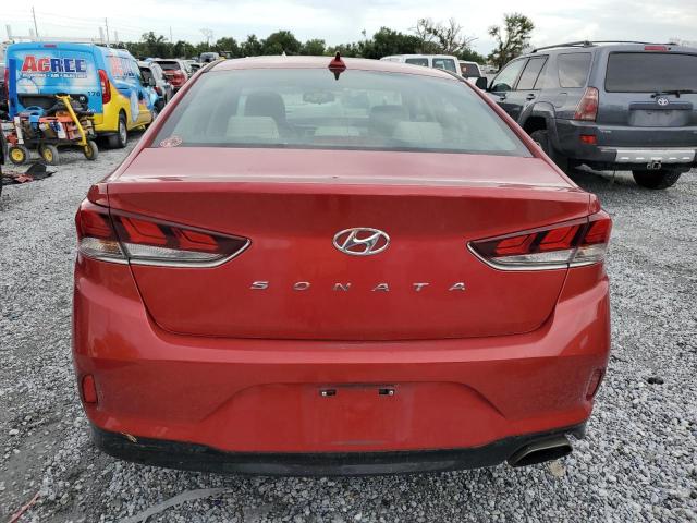 5NPE34AF7KH790183 - 2019 HYUNDAI SONATA LIMITED RED photo 6