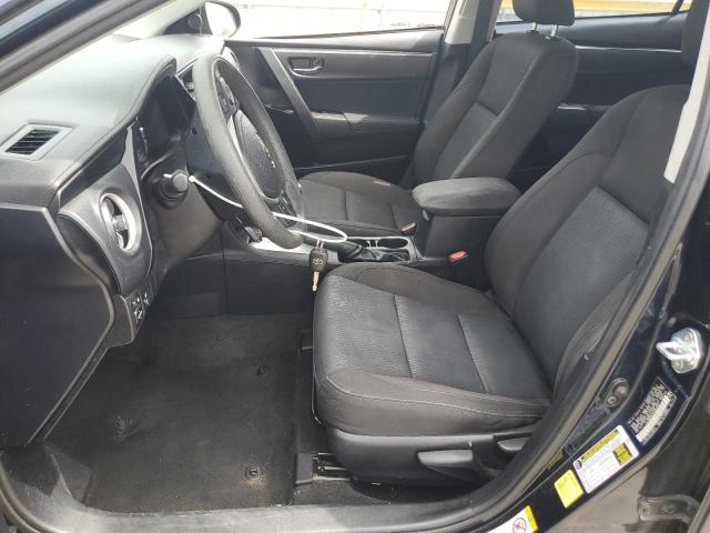 2T1BURHE2HC905603 - 2017 TOYOTA COROLLA L BLUE photo 7