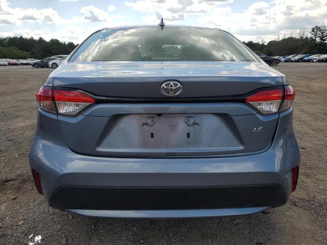 5YFEPMAE6MP231712 - 2021 TOYOTA COROLLA LE ლურჯი ფოტო 6
