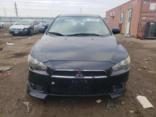 JA3AU86U08U014193 - 2008 MITSUBISHI LANCER GTS BLACK photo 5