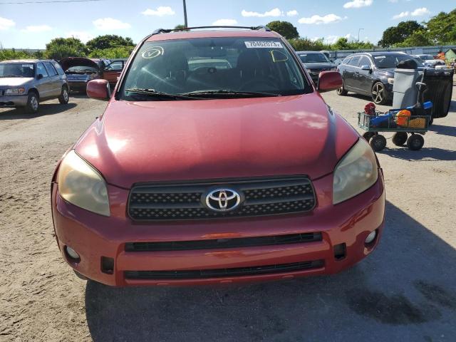 JTMBD32VX65041495 - 2006 TOYOTA RAV4 SPORT RED photo 5