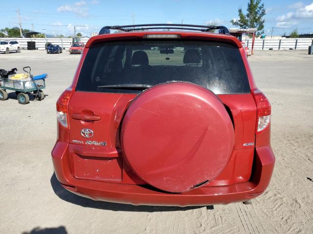 JTMBD32VX65041495 - 2006 TOYOTA RAV4 SPORT RED photo 6