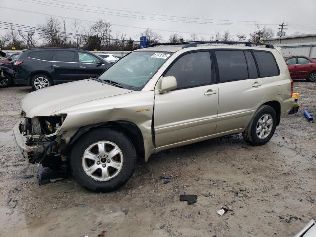 2002 TOYOTA HIGHLANDER LIMITED, 