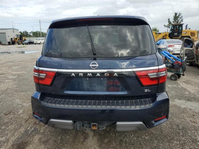 JN8AY2BA7M9373508 - 2021 NISSAN ARMADA SL BLUE photo 6