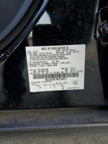 MAJ3S2GE5KC256971 - 2019 FORD ECOSPORT SE أسود صورة 13