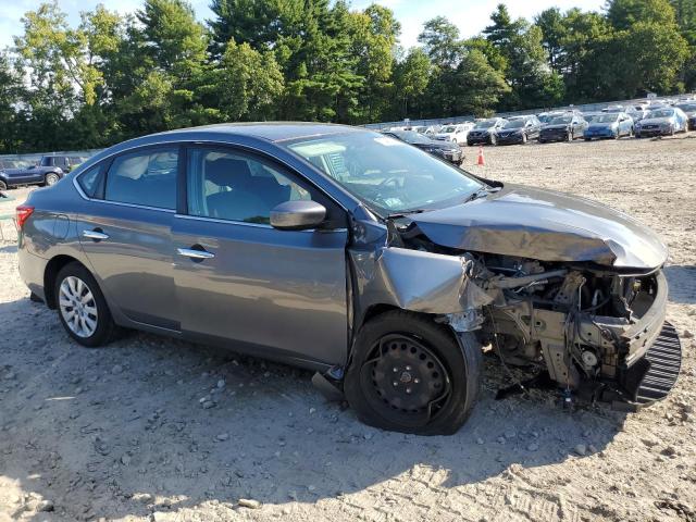 3N1AB7AP9HY348077 - 2017 NISSAN SENTRA S GRAY photo 4