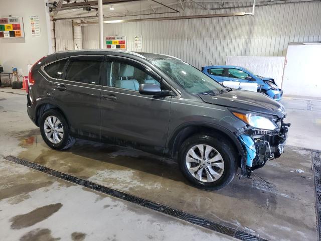 2HKRM4H70DH676722 - 2013 HONDA CR-V EXL CHARCOAL photo 4