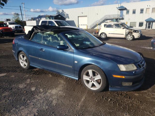 YS3FH71U166103990 - 2006 SAAB 9-3 AERO BLUE photo 4