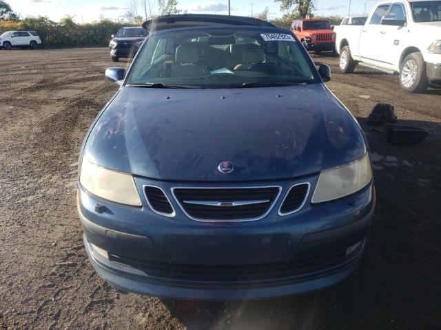 YS3FH71U166103990 - 2006 SAAB 9-3 AERO BLUE photo 5