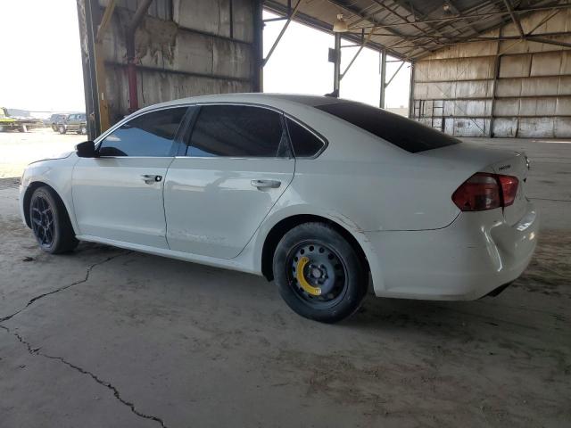 1VWAT7A37FC108150 - 2015 VOLKSWAGEN PASSAT S WHITE photo 2