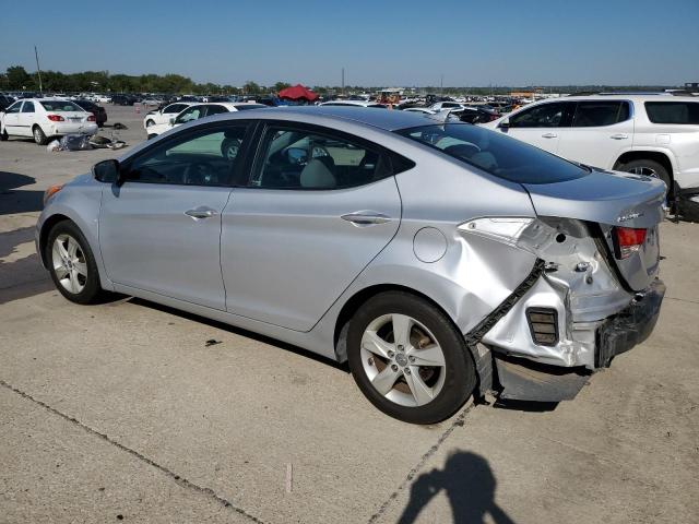 KMHDH4AE4DU722058 - 2013 HYUNDAI ELANTRA GLS SILVER photo 2