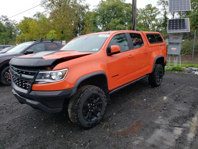 1GCGTEEN5L1175737 - 2020 CHEVROLET COLORADO ZR2 ORANGE photo 1