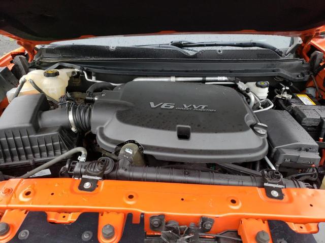 1GCGTEEN5L1175737 - 2020 CHEVROLET COLORADO ZR2 ORANGE photo 11