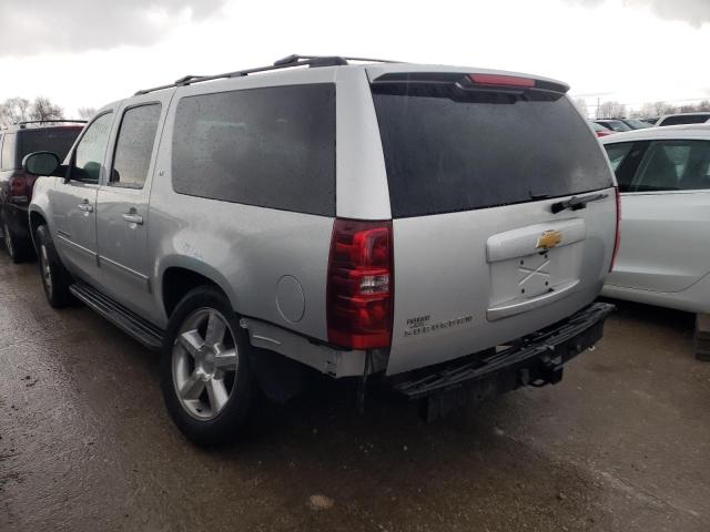 1GNSKJE79ER160001 - 2014 CHEVROLET SUBURBAN K1500 LT SILVER photo 2