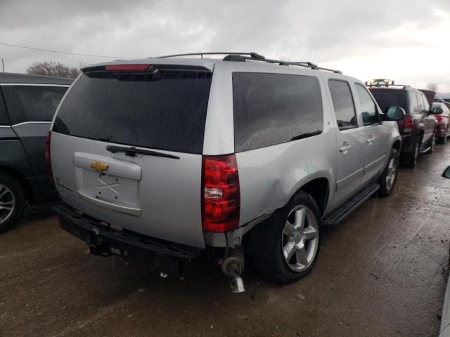 1GNSKJE79ER160001 - 2014 CHEVROLET SUBURBAN K1500 LT SILVER photo 3