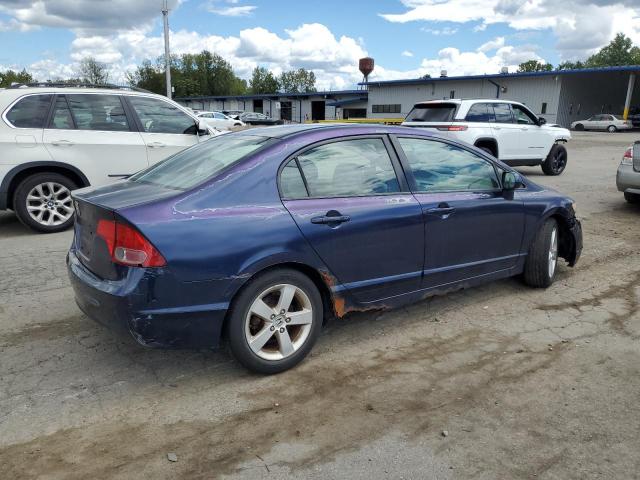 2HGFA16867H504554 - 2007 HONDA CIVIC EX BLUE photo 3