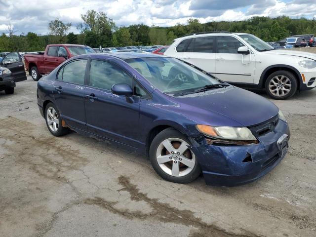 2HGFA16867H504554 - 2007 HONDA CIVIC EX BLUE photo 4