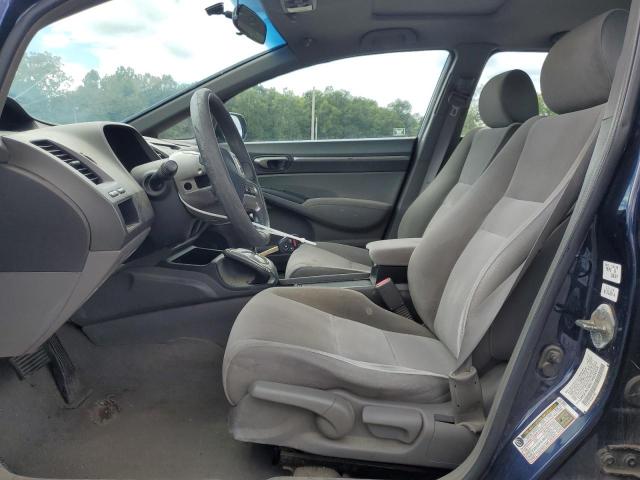 2HGFA16867H504554 - 2007 HONDA CIVIC EX BLUE photo 7