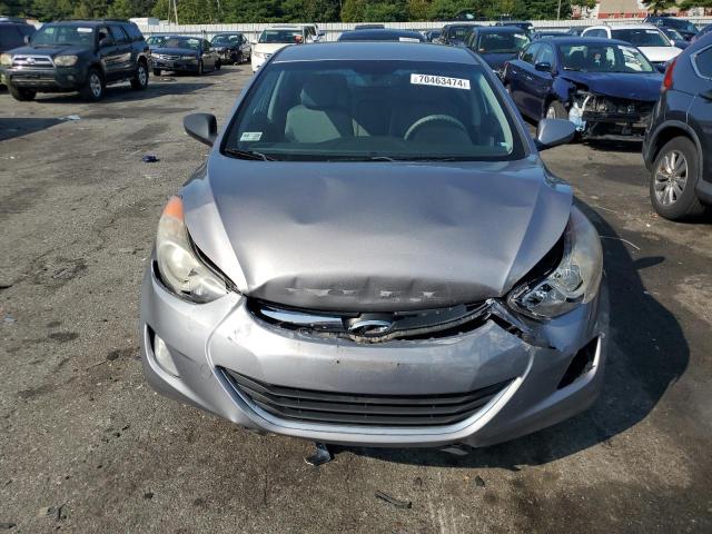 KMHDH4AE3DU683737 - 2013 HYUNDAI ELANTRA GLS SILVER photo 5