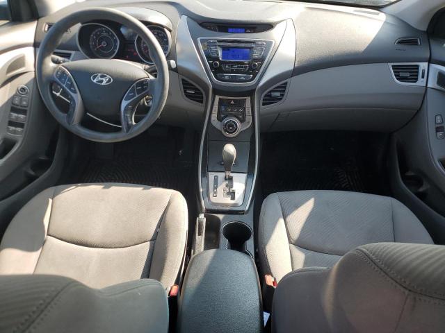 KMHDH4AE3DU683737 - 2013 HYUNDAI ELANTRA GLS SILVER photo 8