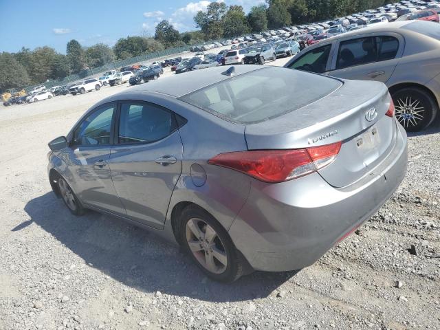 KMHDH4AE4DU749955 - 2013 HYUNDAI ELANTRA GLS SILVER photo 2