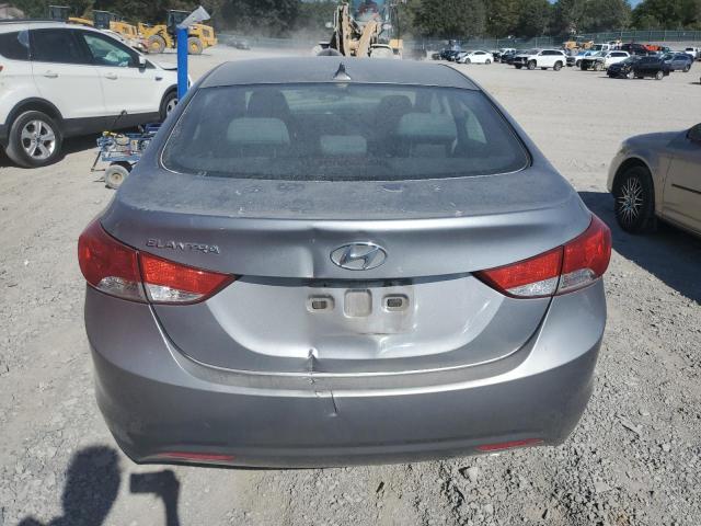 KMHDH4AE4DU749955 - 2013 HYUNDAI ELANTRA GLS SILVER photo 6