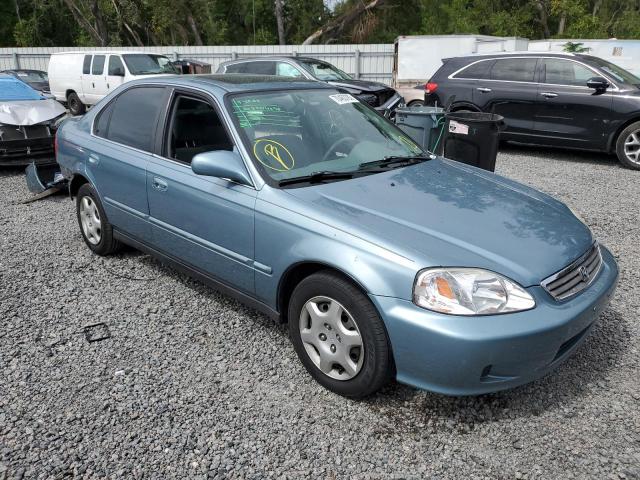 1HGEJ8649XL012945 - 1999 HONDA CIVIC EX BLUE photo 4