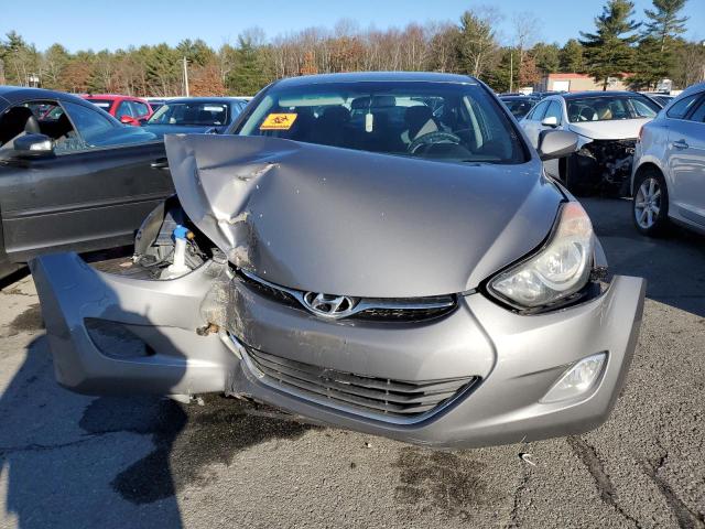 5NPDH4AE2DH281657 - 2013 HYUNDAI ELANTRA GLS GRAY photo 5