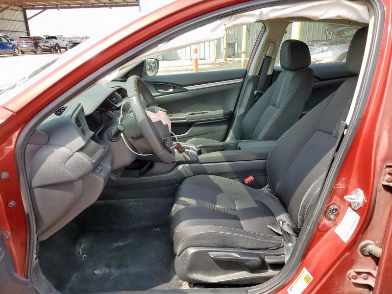 2HGFC2F65MH537782 - 2021 HONDA CIVIC LX წითელი ფოტო 7