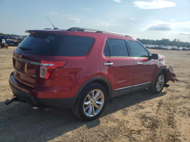 1FM5K8F83EGA08244 - 2014 FORD EXPLORER LIMITED RED photo 3