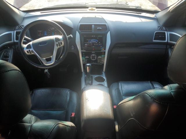 1FM5K8F83EGA08244 - 2014 FORD EXPLORER LIMITED RED photo 8