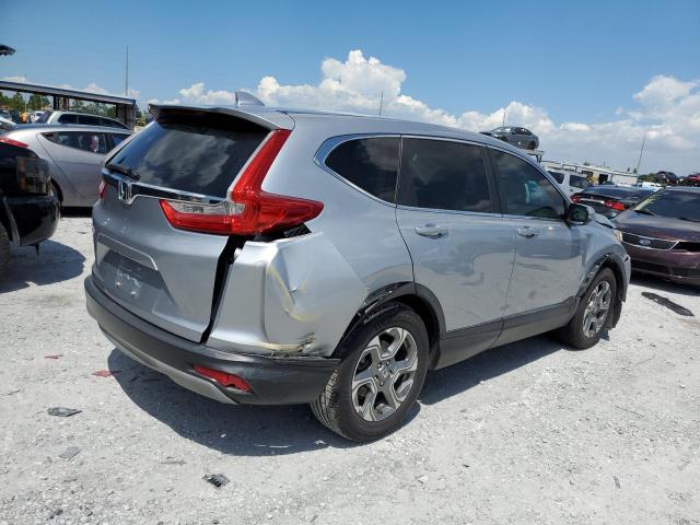 7FARW1H57JE051448 - 2018 HONDA CR-V EX ვერცხლისფერი ფოტო 3