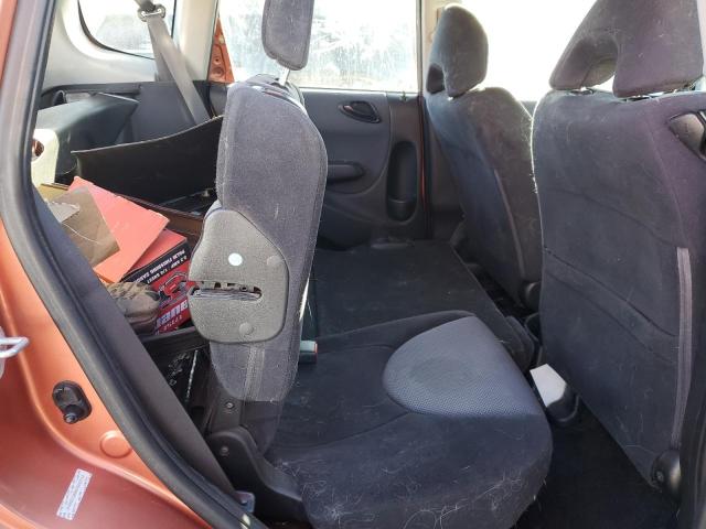 JHMGD38697S057114 - 2007 HONDA FIT S ნარინჯისფერი ფოტო 10
