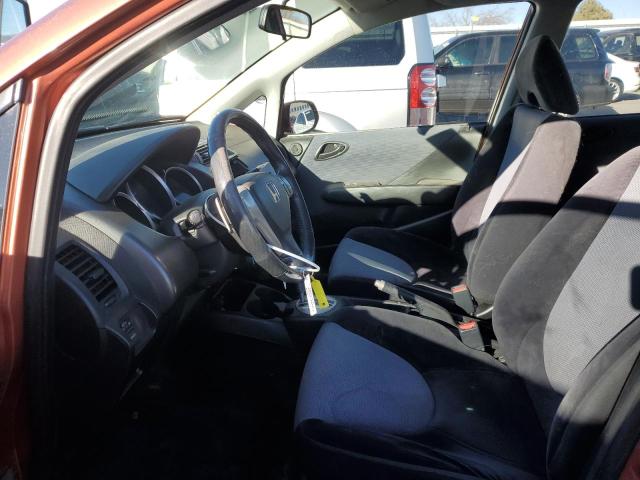 JHMGD38697S057114 - 2007 HONDA FIT S ნარინჯისფერი ფოტო 7