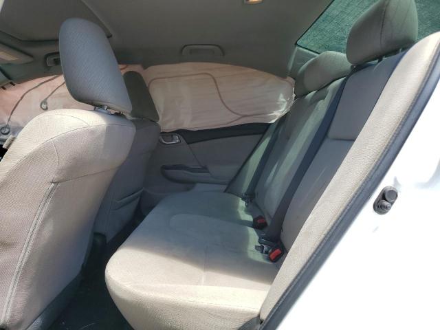 19XFB2F81DE038508 - 2013 HONDA CIVIC EX WHITE photo 10