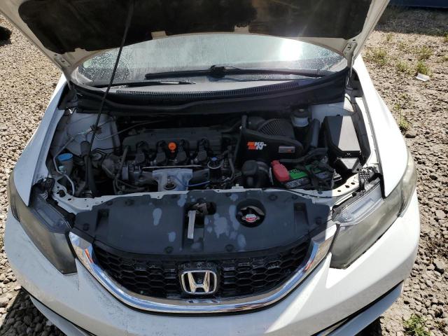 19XFB2F81DE038508 - 2013 HONDA CIVIC EX WHITE photo 11