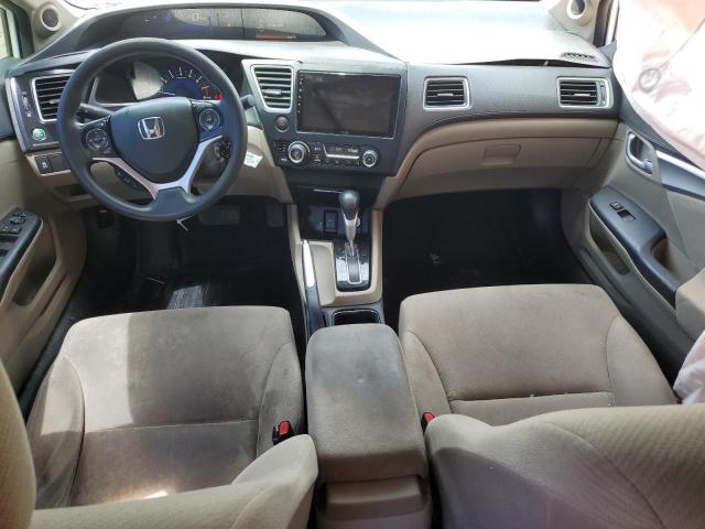 19XFB2F81DE038508 - 2013 HONDA CIVIC EX WHITE photo 8