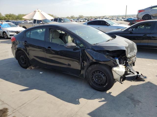 KNAFX4A64F5404461 - 2015 KIA FORTE LX BLACK photo 4