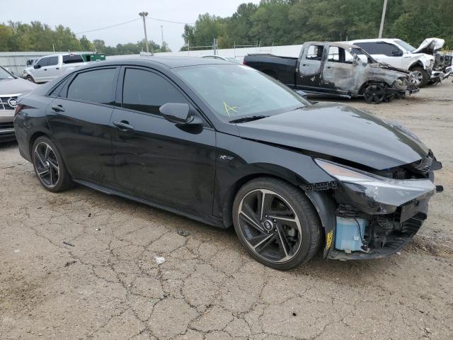 KMHLR4AF5NU267398 - 2022 HYUNDAI ELANTRA N LINE BLACK photo 4