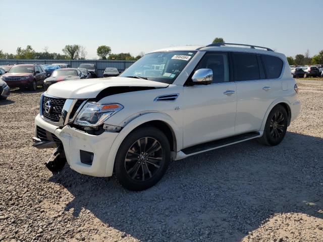 JN8AY2NE9L9781988 - 2020 NISSAN ARMADA PLATINUM WHITE photo 1