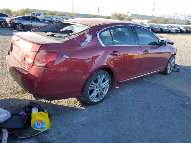 JTHBC96SX75000290 - 2007 LEXUS GS 450H RED photo 3